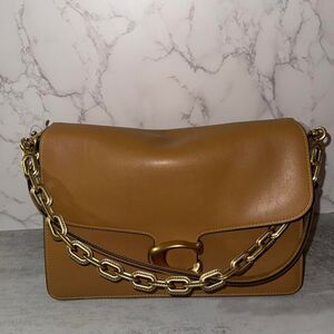 Chain Tabby Shoulder Bag 30 Honey Brown NWT